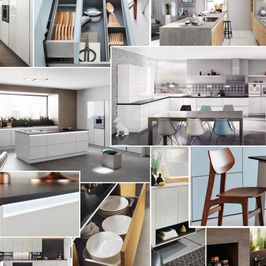 collage de photos de cuisine