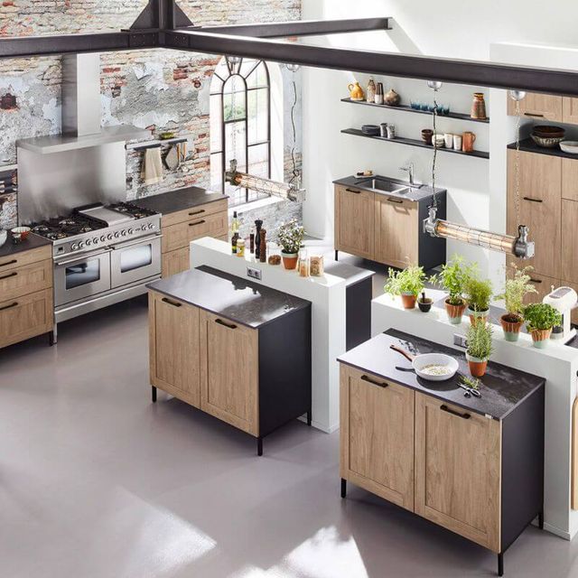 cuisines bois et noire